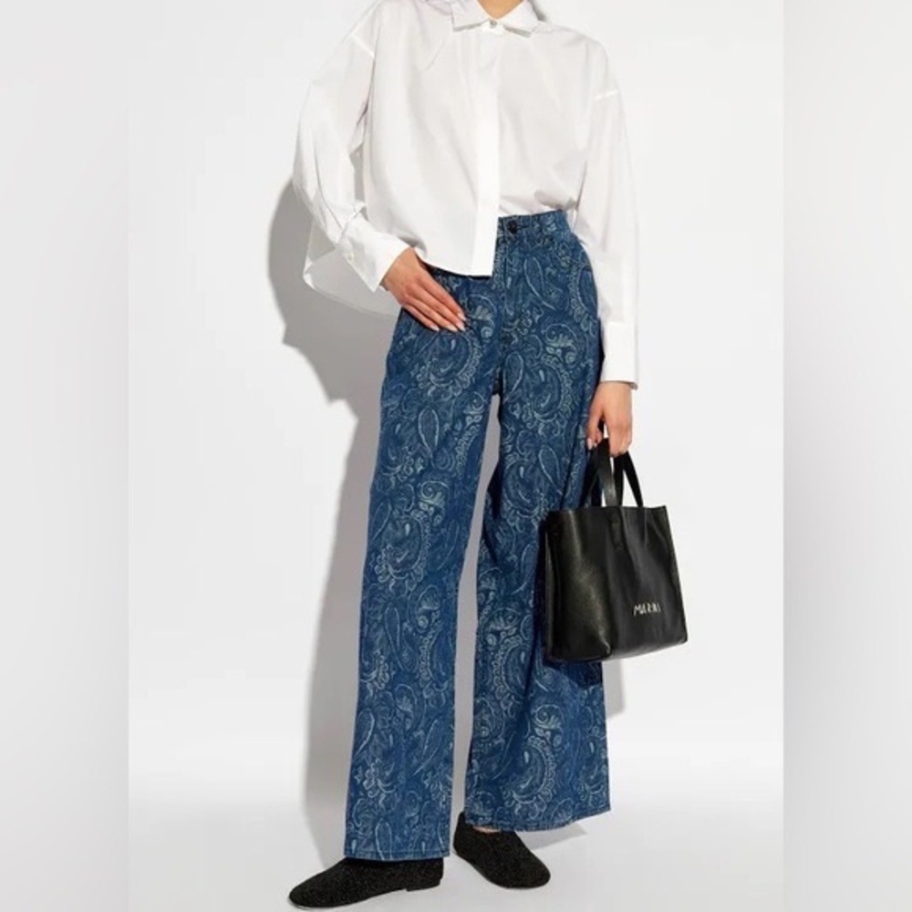 NWT Rag & Bone “The Sofie” High-Rise Ultra Wide Ankle